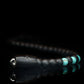 BLACK MAMBA BRACELET⬩TOURMALINE GEMS⬩ TURQUOISE THREE DOTS 6MM