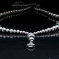 HARA NECKLACE | RUDRAKSHA TEXTURE STEEL BEADS | TOURQUIZE PENDANT
