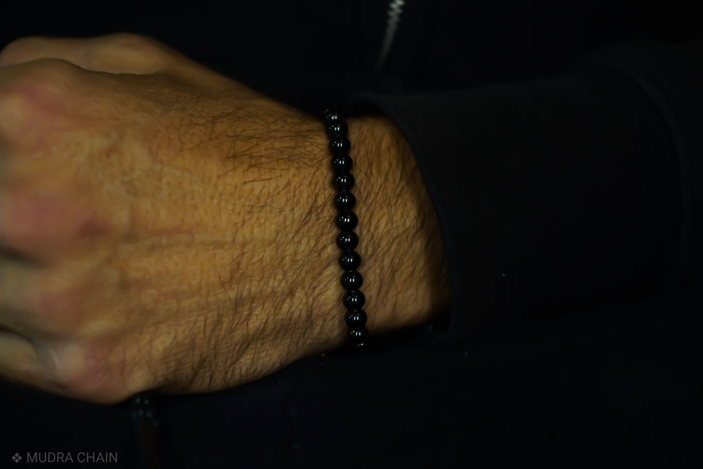 SIKH BRACELET | SKULL HEAD | STEEL BEADS | 5MM