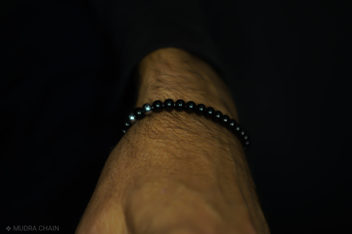 SIKH BRACELET | SKULL HEAD | STEEL BEADS | 5MM